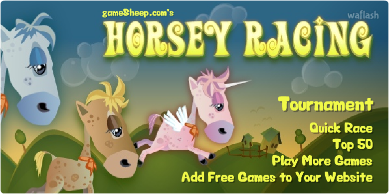홀시 레이싱 (Horsey Racing) 게임 화면 1
