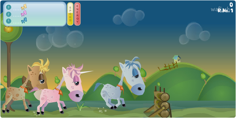 홀시 레이싱 (Horsey Racing) 게임 화면 3