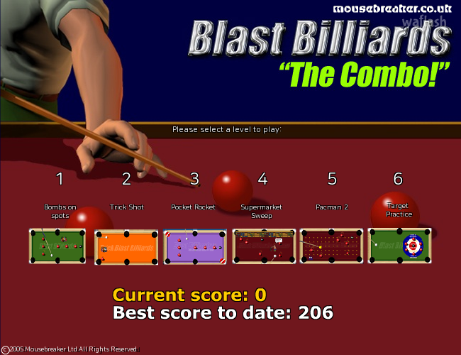 블라스트 빌리어즈 (Blast Billiards) - 6종 당구 게임 게임 화면 2