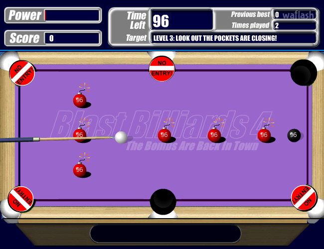 블라스트 빌리어즈 (Blast Billiards) - 6종 당구 게임 게임 화면 4