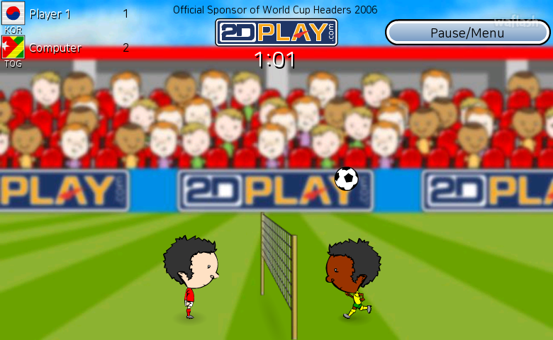 헤딩축구 - 월드컵 헤더 2006 (World Cup Headers 2006) 게임 화면 2