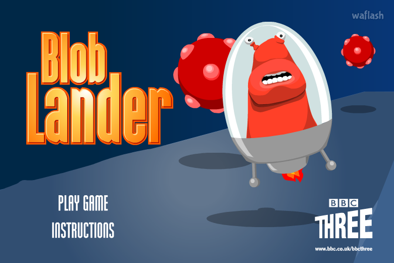 블랍 랜더 (Blob Lander) 게임 화면 1