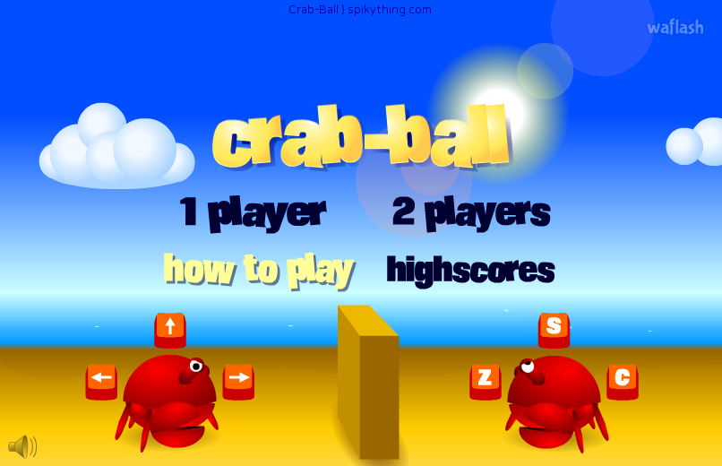 크랩볼 (Crab-ball) 게임 화면 1