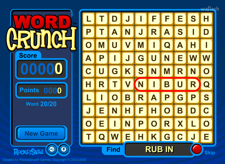 워드 크런치 (Word Crunch) 게임 화면 2