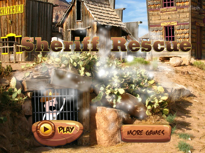 보안관 구출 (Sheriff Rescue) 게임 화면 1