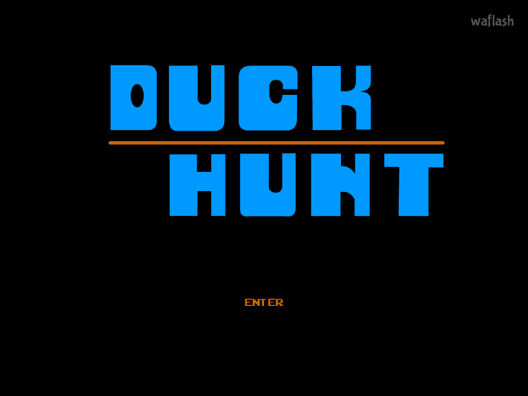 덕 헌트 (Duck Hunt) 게임 화면 1