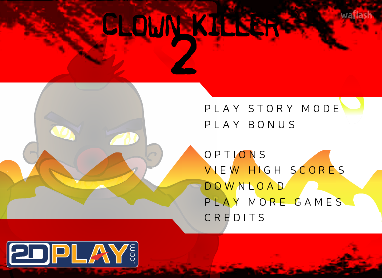 클라운 킬러 2 (CLOWN KILLER 2) 게임 화면 1