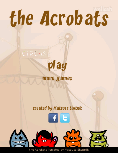 스쿼럴 패밀리 아크로뱃 (the Acrobats) 게임 화면 1