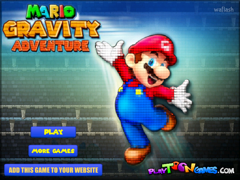 마리오 그래비티 어드벤처 (Mario Gravity Adventure) 게임 화면 1