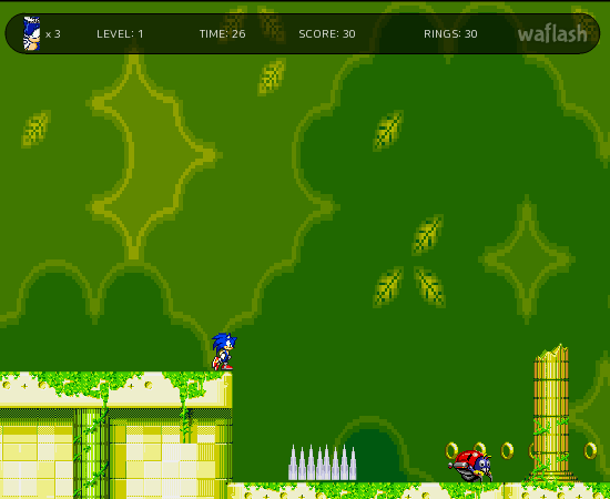 소닉 익스트림 2 (Sonic Xtreme 2) 게임 화면 2