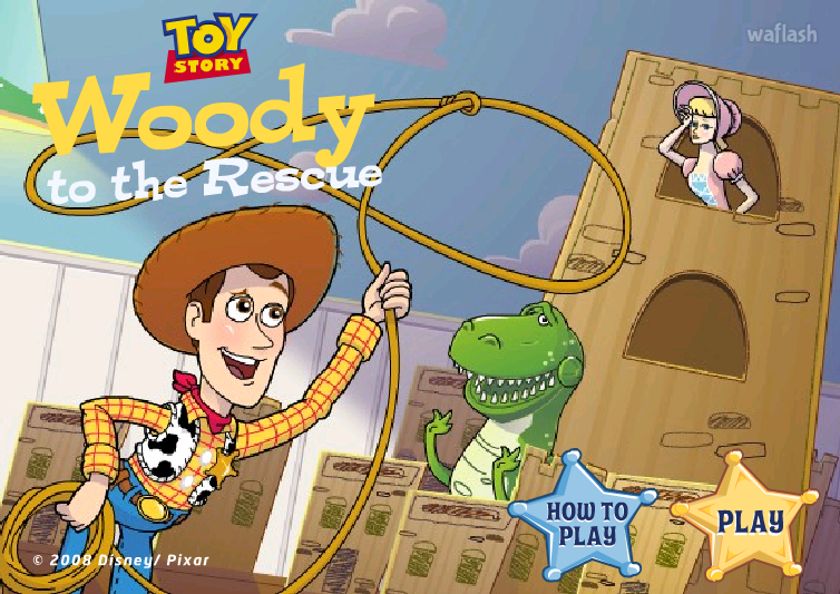 토이스토리 - 우디 투 더 레스큐 (Woody to the Rescue) 게임 화면 1