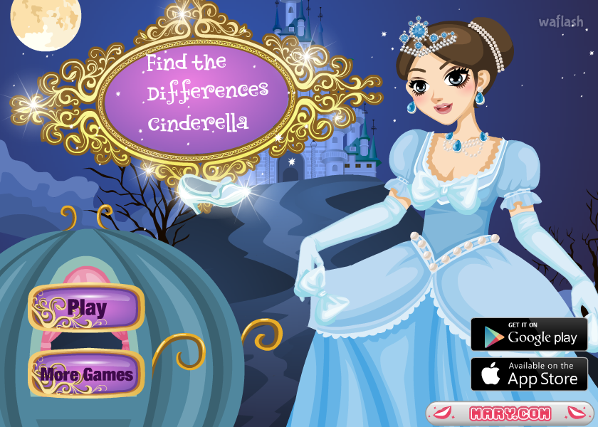 틀린그림찾기 - 신데렐라 (Find the Differences - Cinderella) 게임 화면 1