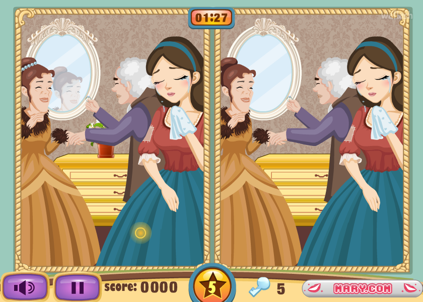 틀린그림찾기 - 신데렐라 (Find the Differences - Cinderella) 게임 화면 2