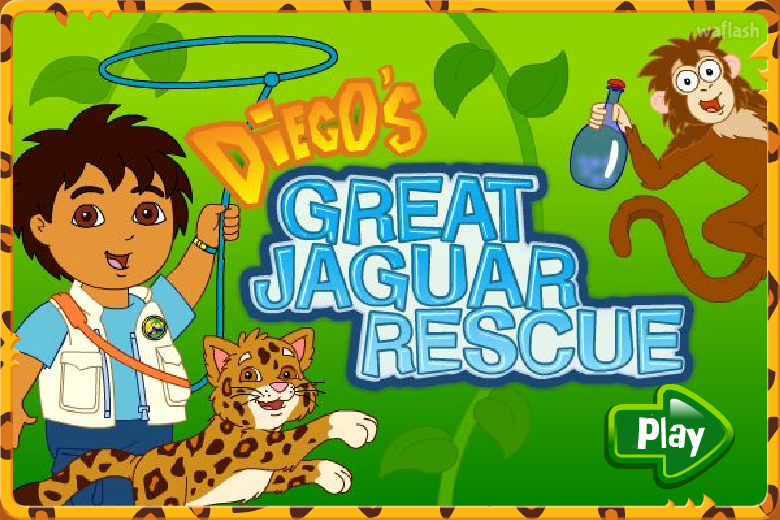 디에고: 그레이트 재규어 레스큐 (Diego's Great Jaguar Rescue) 게임 화면 1