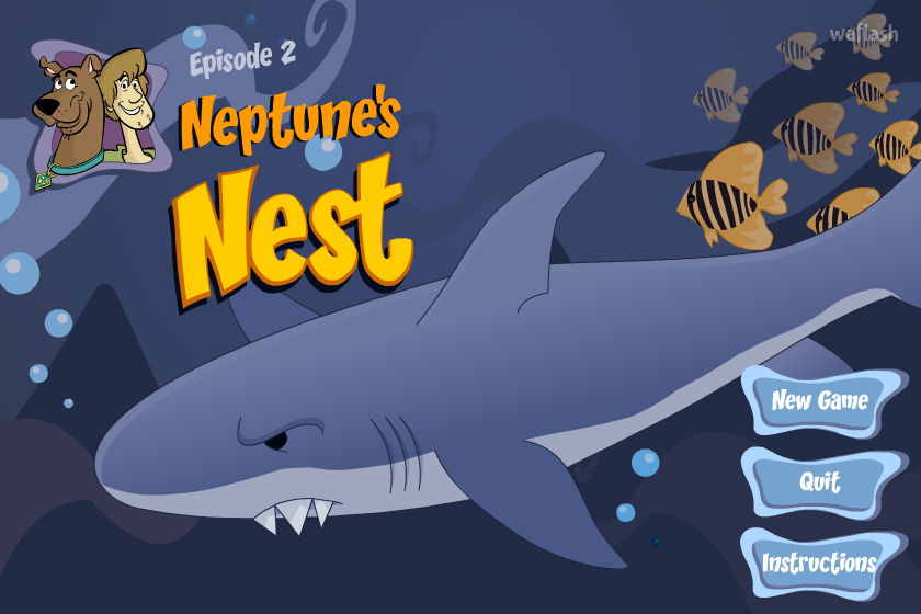 스쿠비 두 에피소드 2 - 넵튠의 소굴 (Neptune's Nest) 게임 화면 1