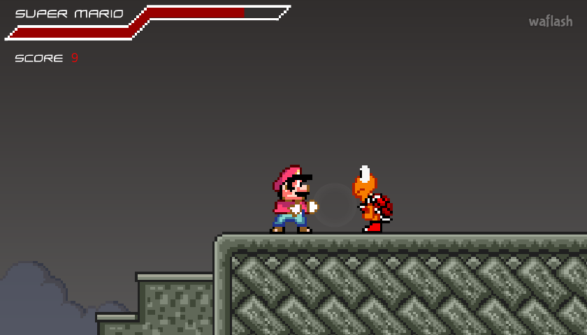 마리오 컴뱃 (Mario Combat) 게임 화면 3