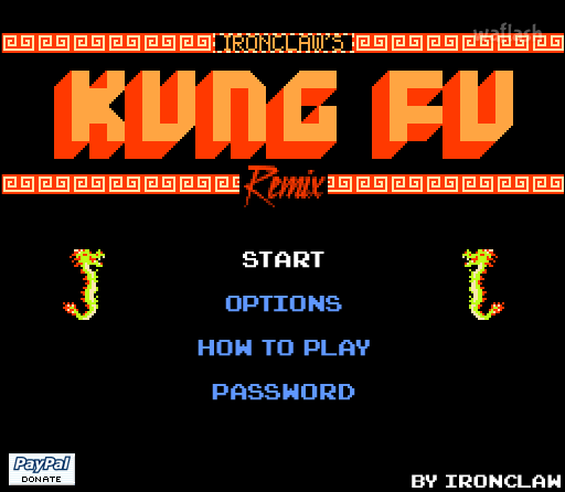 쿵푸 리믹스 (Kung Fu Remix) 게임 화면 1