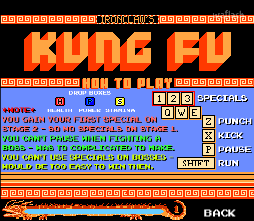 쿵푸 리믹스 (Kung Fu Remix) 게임 화면 2