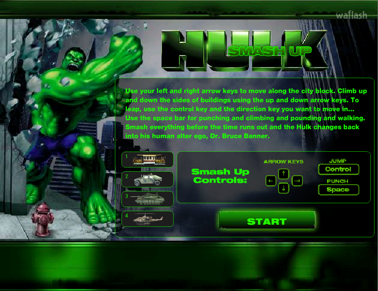 헐크 스매시 업 (Hulk Smash Up) 게임 화면 1