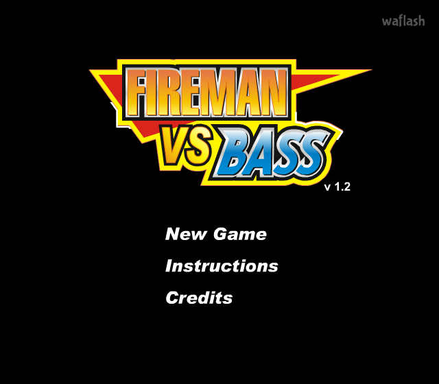 파이어맨 vs 베이스 (Fireman vs Bass) 게임 화면 1
