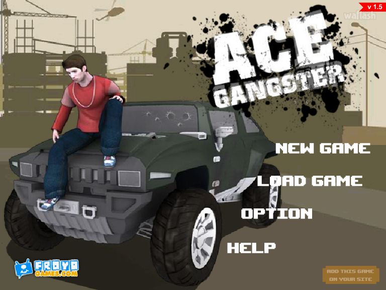 에이스 갱스터 (Ace Gangster) - GTA 플래시게임 게임 화면 1