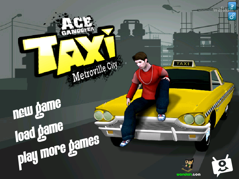 에이스 갱스터 택시 (Ace Gangster Taxi) - GTA 플래시게임 게임 화면 1