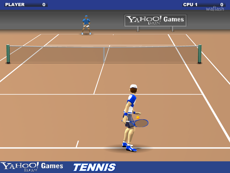 테니스 (Tennis) 게임 화면 2