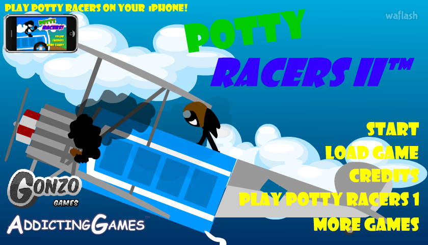 포티레이서 2 (Potty Racers 2) 게임 화면 1