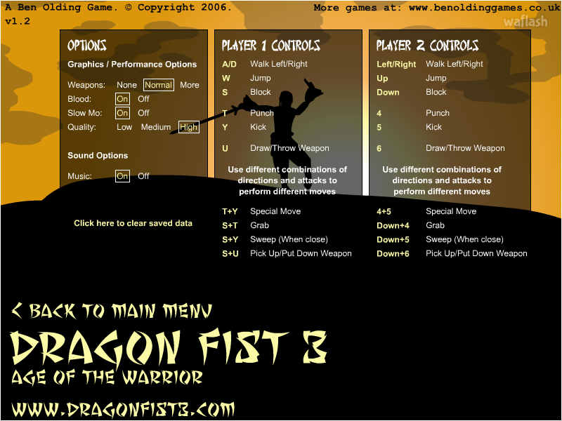드래곤 피스트 3 (Dragon Fist 3: Age of the Warrior) 게임 화면 2