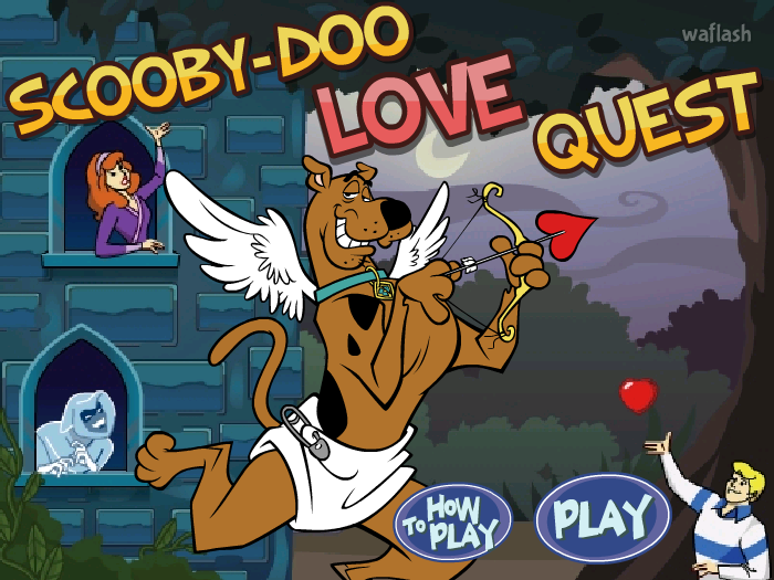 스쿠비 두 러브 퀘스트 (Scooby-Doo: Love Quest) 게임 화면 1