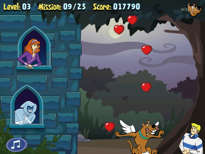 스쿠비 두 러브 퀘스트 (Scooby-Doo: Love Quest) 게임 화면 3