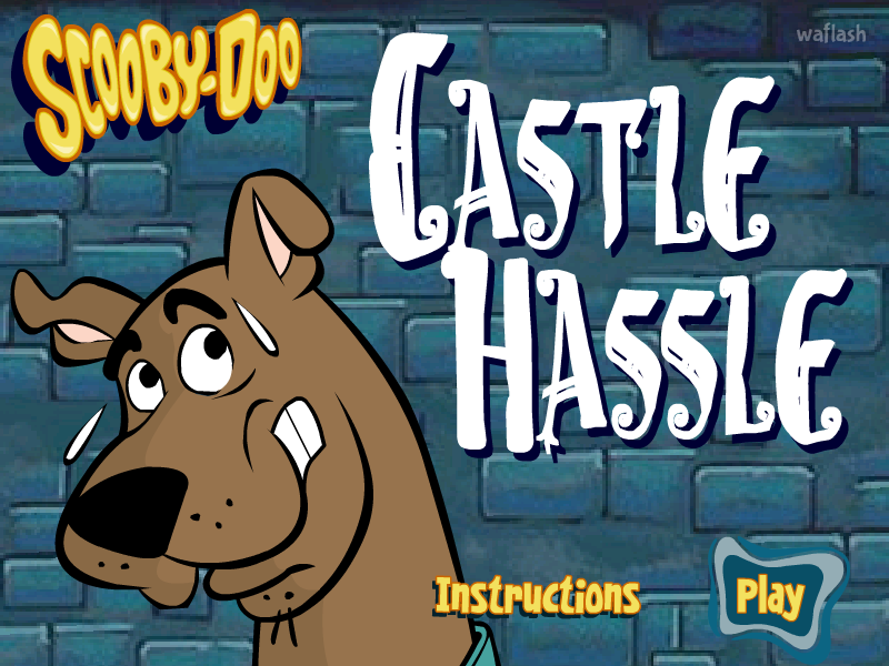 스쿠비 두 캐슬 해슬 (Scooby-Doo Castle Hassle) 게임 화면 1