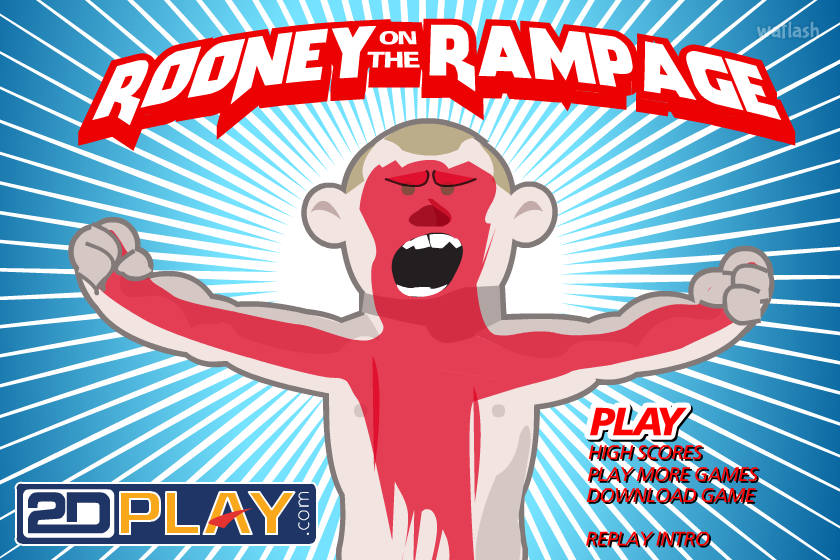 루니 온 더 램페이지 (Rooney on the Rampage) 게임 화면 1