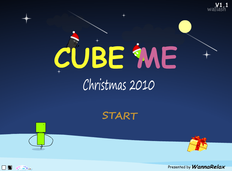 큐브 미 크리스마스 2010 (Cube Me - Christmas 2010) 게임 화면 1