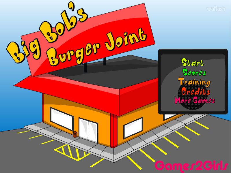 빅 밥스 버거 조인트 (Big Bob's Burger Joint) 게임 화면 1