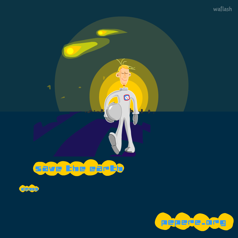 지구를 구하라 (Save the Earth) 게임 화면 1