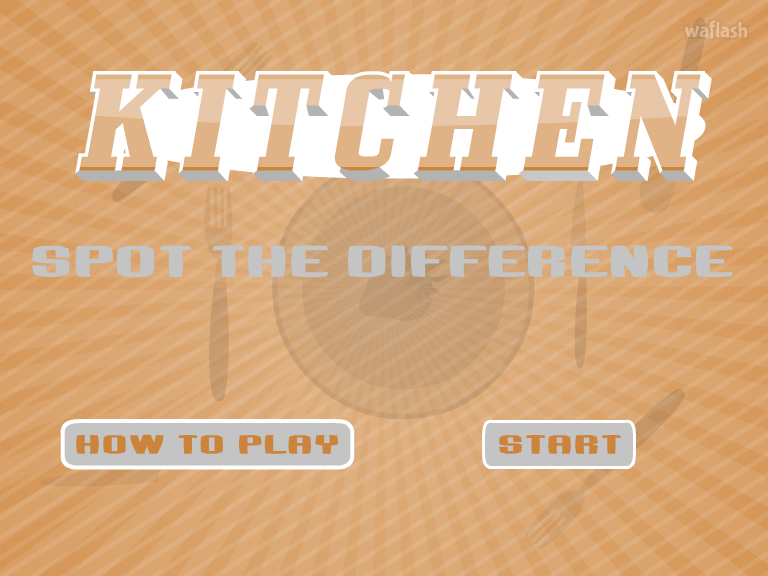 틀린그림찾기 - 키친 (Kitchen - Spot the Difference) 게임 화면 1