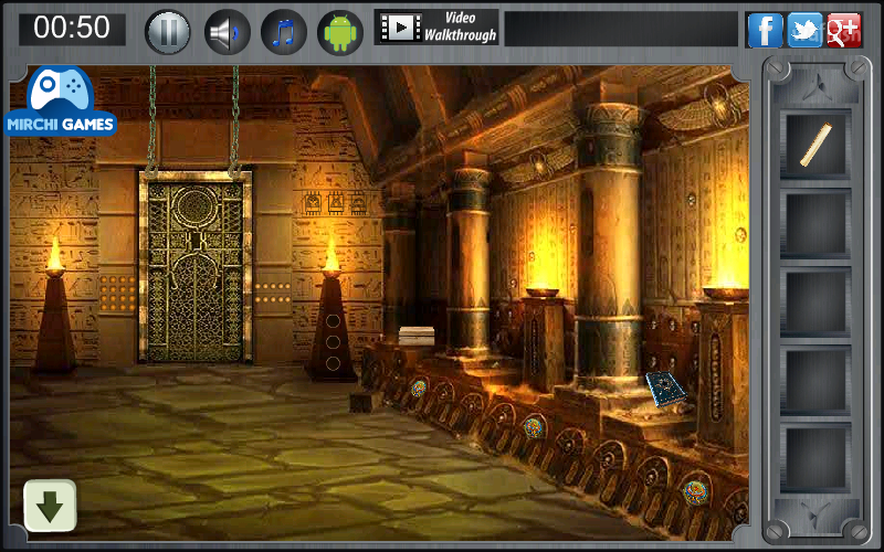 이집트 이스케이프 (Mirchi Egyptian Escape) 게임 화면 2