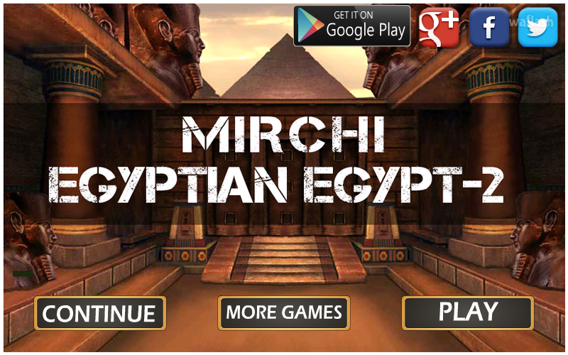 이집트 이스케이프 2 (Mirchi Egyptian Escape 2) 게임 화면 1