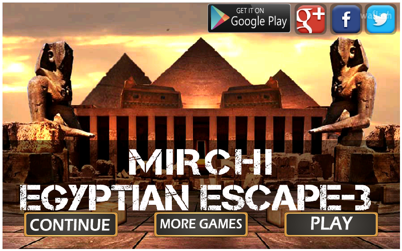 이집트 이스케이프 3 (Mirchi Egyptian Escape 3) 게임 화면 1