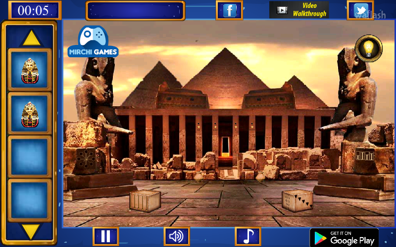 이집트 이스케이프 3 (Mirchi Egyptian Escape 3) 게임 화면 2