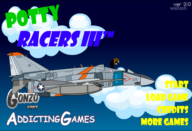 포티레이서 3 (Potty Racers 3) 게임 화면 1