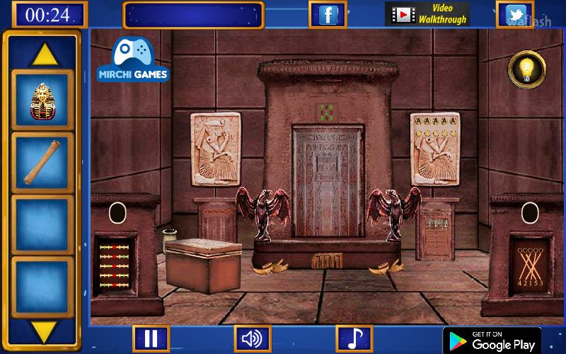 이집트 이스케이프 4 (Mirchi Egyptian Escape 4) 게임 화면 2