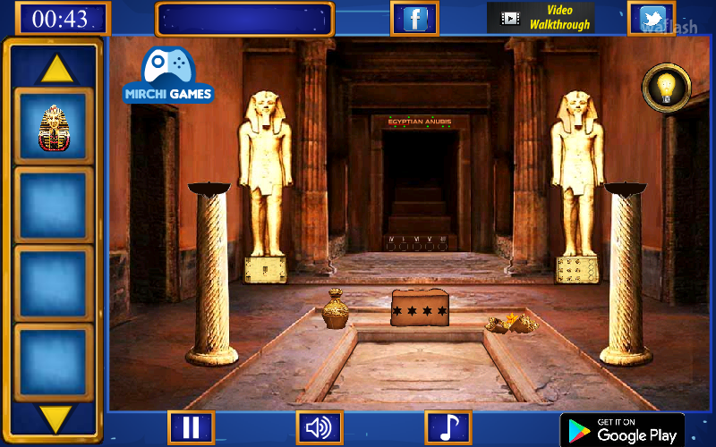 이집트 이스케이프 5 (Mirchi Egyptian Escape 5) 게임 화면 2