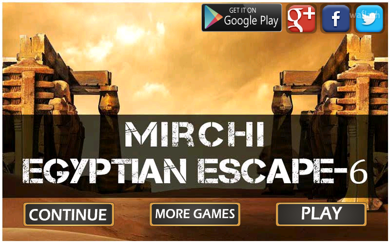 이집트 이스케이프 6 (Mirchi Egyptian Escape 6) 게임 화면 1