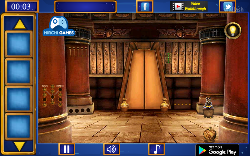 이집트 이스케이프 7 (Mirchi Egyptian Escape 7) 게임 화면 2