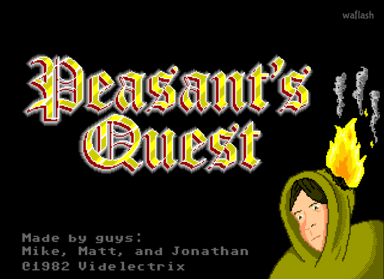 Peasant's Quest 게임 화면 1