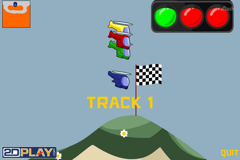 헬리 레이서 (Heli Racer) 게임 화면 3