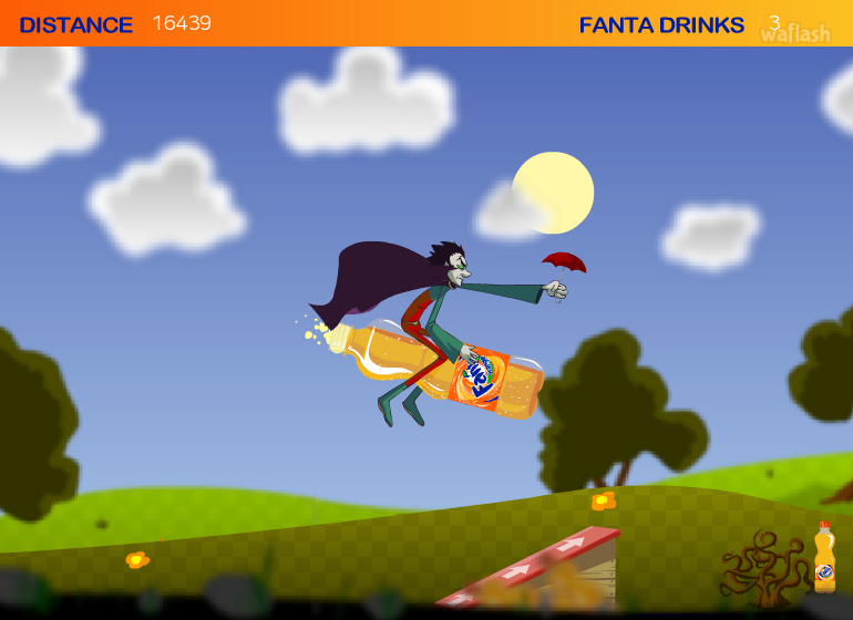 환타 날다 (Fanta Dash) 게임 화면 3