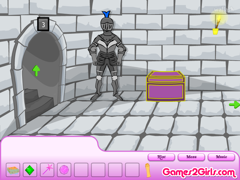 페어리 프린세스 캐슬 이스케이프 (Fairy Princess Castle Escape) 게임 화면 2